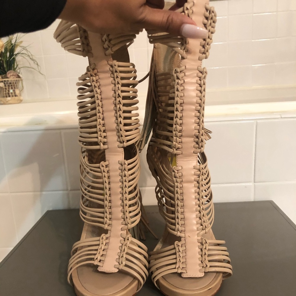 BCBG Elista Tassle heels